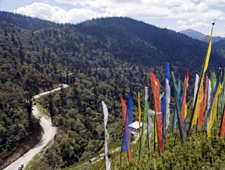 De Pele La bergpas brengt ons naar Bumthang