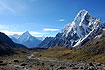 De indrukwekkende Mount Ama Dablam nabij Tengboche