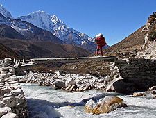 Spectaculaire uitzichten op de Himalayaketen