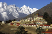 Het Tengboche klooster is het grootste klooster in de regio